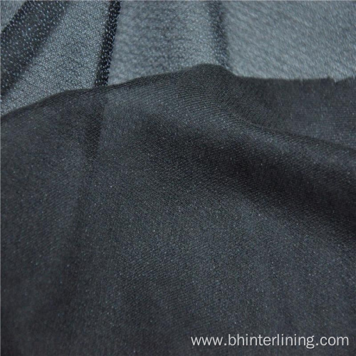 PA coating weft stretch knitted fusible woven interlining